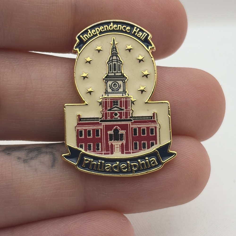 Philadelphia Pennsylvania Independence Hall Lapel Hat Pin